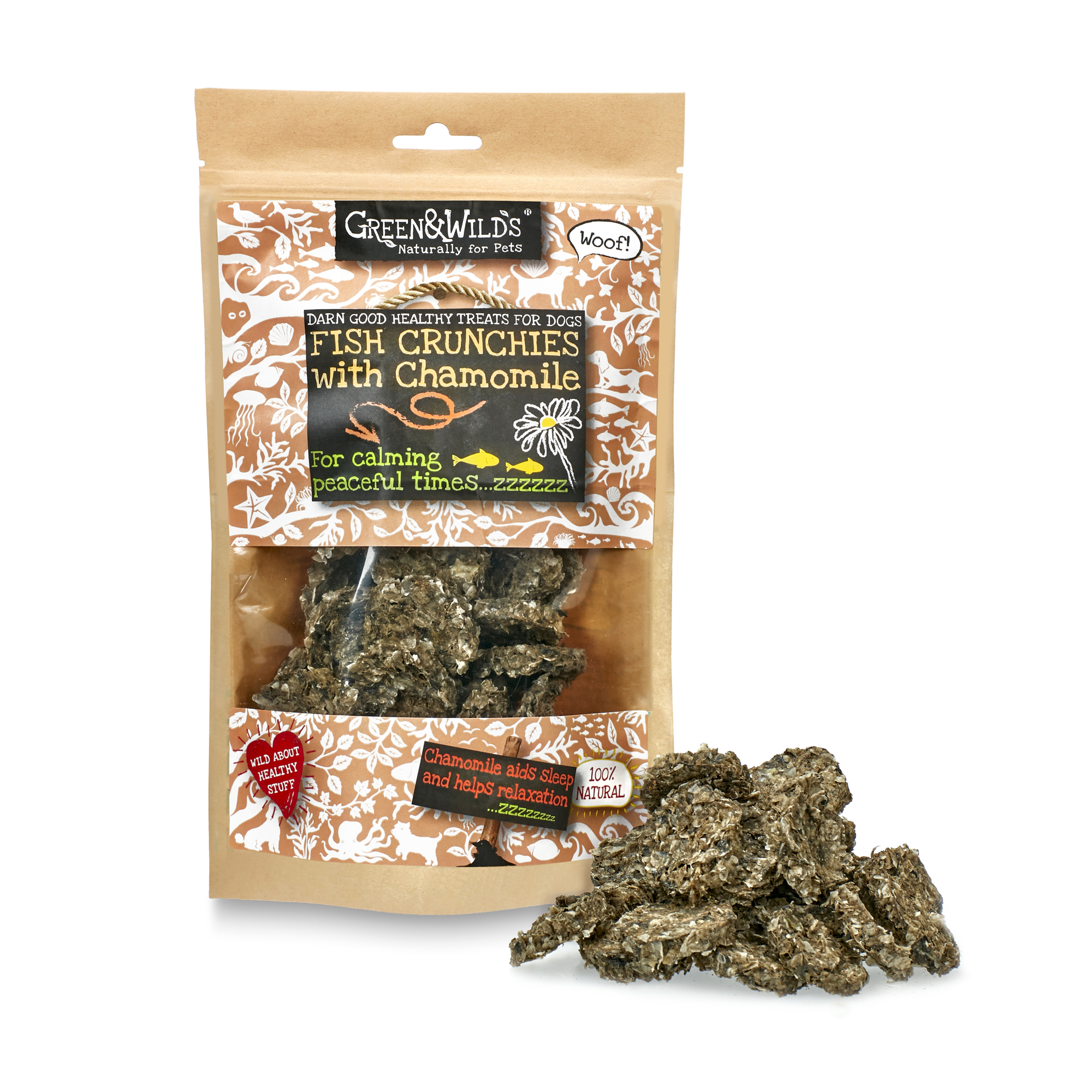 Fish Crunchies with Chamomile